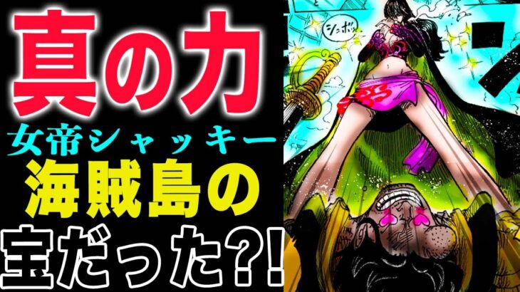 【ワンピース1156話感想】副船長　シャクヤク！シャクヤクの実力とは？シャッキーが狙われる？(予想妄想)