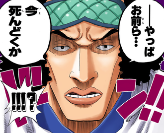 ワンピースの海軍大将青キジｗｗｗ