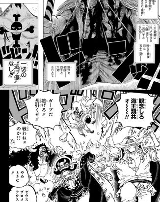 【ワンピース】白ひげ一切の逃げ傷なし
