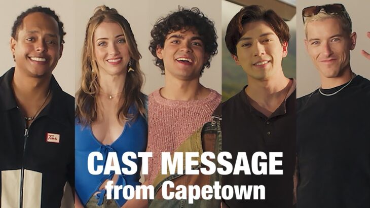 【実写ドラマ】シーズン3撮影中のあいつらからJF2026にスペシャルメッセージ‼️