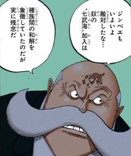 【ワンピース】ウォーキュリー聖「ジンベエの加入は種族間の和解を象徴していた」