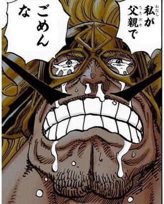 【ワンピース】ヴィンスモーク・ジャッジ「私が父親でごめん」