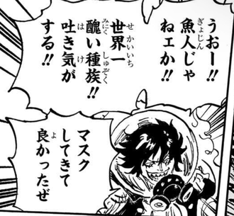 【ワンピース】天竜人の暴言