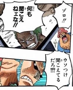 【ワンピース】ゾロ「聞こえねぇ」