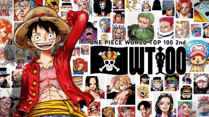 WT100 第2回 ONE PIECEキャラクター世界人気投票 PV