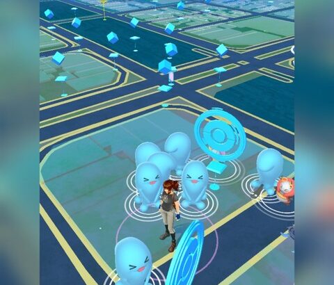 【ポケモンGO】都会行くとポケストの数が多くてビビるんだがｗ