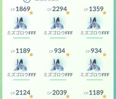 【ポケモンGO】東京凄い！先日のコミュデイで100個体14匹取った猛者が登場！