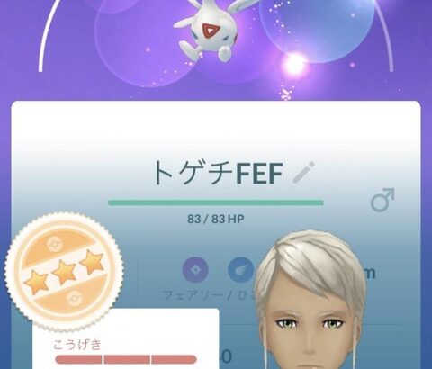 【ポケモンGO】「花飾りトゲチックFEF」が爆誕！こいつどうすればいい？