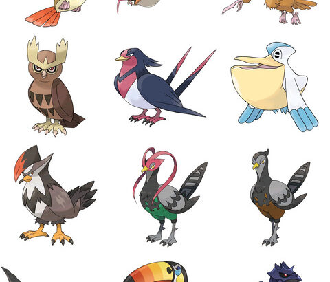 序盤鳥ポケモンの「見た目カッコよさ」ランキングが決定！！！