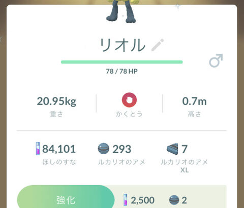 【ポケモンGO】色違いリオル爆誕！こいつの使い道は？