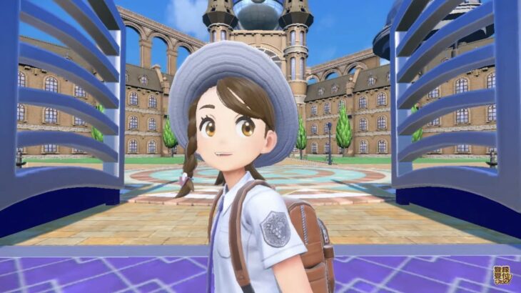 【朗報】ポケモンSV主人公のアオイちゃん、顔が初報と違いすぎる　ネモのこの仕草も可愛い