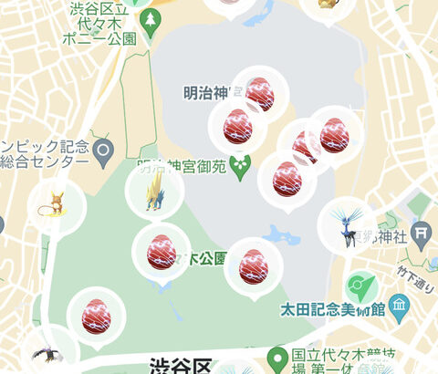 【ポケモンGO】例の赤タマゴ「24時間前に出現して出っ放し」にする必要はあるのか…？実質丸1日ノーレイドジム化