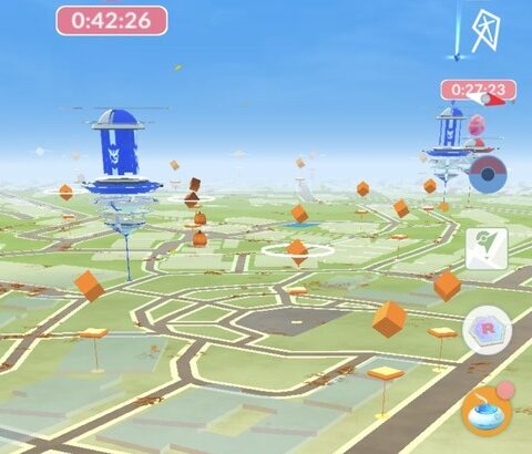 【ポケモンGO】フィールドが変貌！カボチャと落ち葉で秋模様？