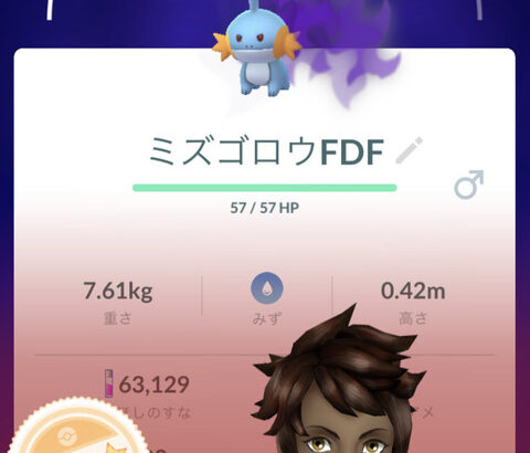 【ポケモンGO】「SミズゴロウFDF」メガラグラージ用にリトレーンしても良い？