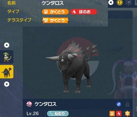 【ポケモンSV】「炎ケンタロス」に可能性を感じるのだが…