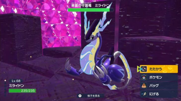 【ポケモンSV】コライドン＆ミライドン戦でこらえた後に「回復の薬」使った奴ｗｗｗｗｗ