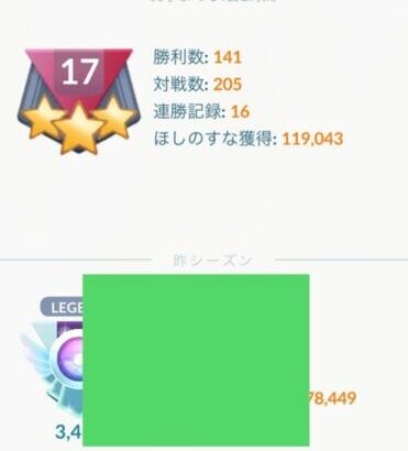 【ポケモンGO】GBLで勝率「5割未満」になる奴