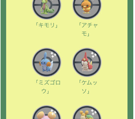 【ポケモンGO】イベント「原始の呼び声」でドジョッチを一度も見なかったんだが