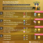 【ポケモンGO】イベント「直感のヒーロー」SPリサーチ・フィールドタスク・レイドボス一覧！