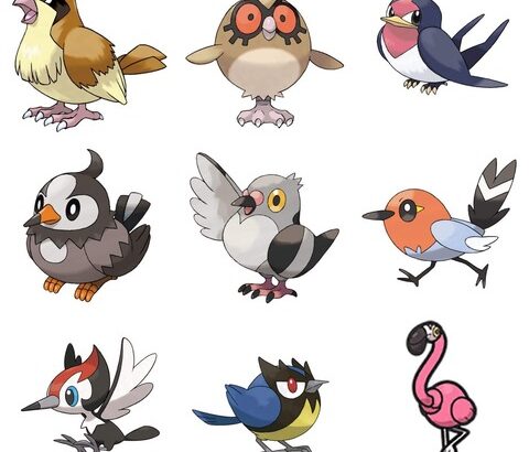 ポケモンで序盤の鳥ポケモン絶対捕まえるやつ