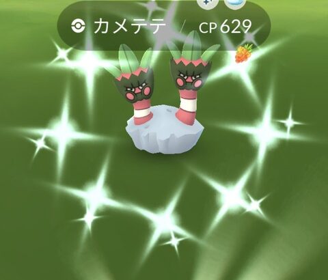 ポケモンGOカメテテアワー反省会大量発生がキモい捕獲率やべえ