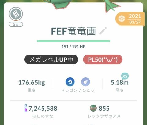 【ポケモンGO】レイドアタッカー「メガレックウザ」が雑に強すぎて天候ブースト化だとその辺のアタッカー超え