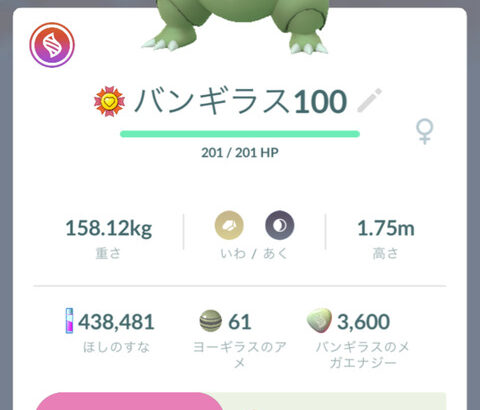 【ポケモンGO】「メガバンギラスレイド」終了！次はメガギャラドス！