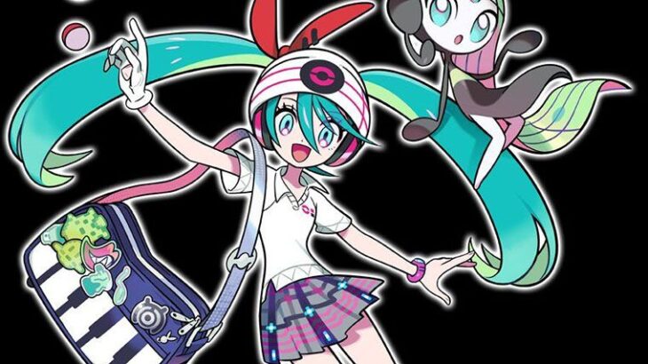 【ポケモン】「初音ミク（エスパー）＆メロエッタ」コラボイラストが公開！デザインは竹さん