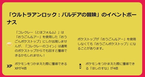 【ポケモンGO】パルデアイベント中は10日間「経験値と砂が4倍」