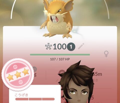 【ポケモンGO】何故か「100%個体を複数」取ってしまった使い道も思いつかないポケモン