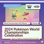 【ポケモンGO】ポケモンワールドチャンピオンシップス2024」の記念イベント詳細発表！