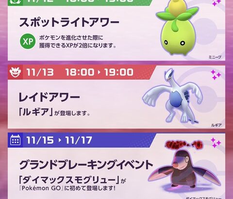 【ポケモンGO】今週末は「ダイマックス可能なモグリュー」が登場！