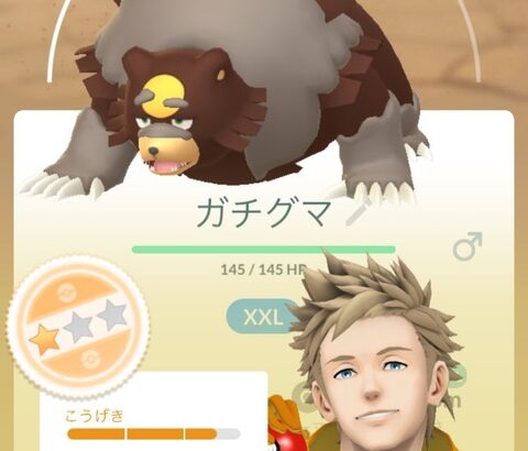 【ポケモンGO】「ガチグマ」PvPで強かったりする？