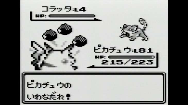 初代ポケモンのゲームで一番カッコ良い技って満場一致で決まってるよな