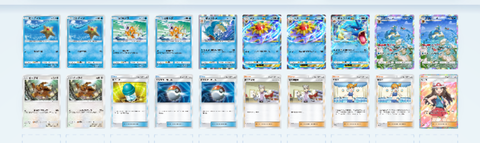 ポケポケのシャワーズデッキの改善案教えて