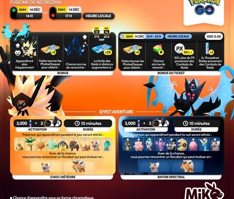 【ポケモンGO】週末イベント「ネクロズマ合体レイド・デイ」今年のGOフェス未参加だった人は是非参加しよう