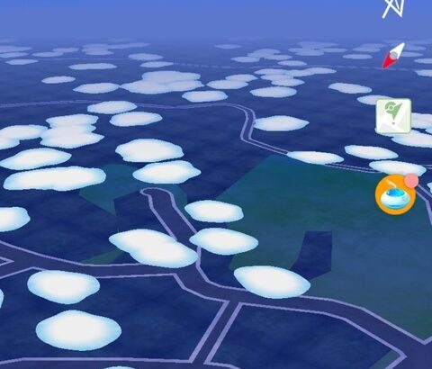 【ポケモンGO】フィールドの雪景色、雪が積もってる所の意味は？