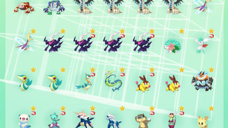 【凄い】ポケモンGO産色違い952匹中880匹集めたぞ！！！