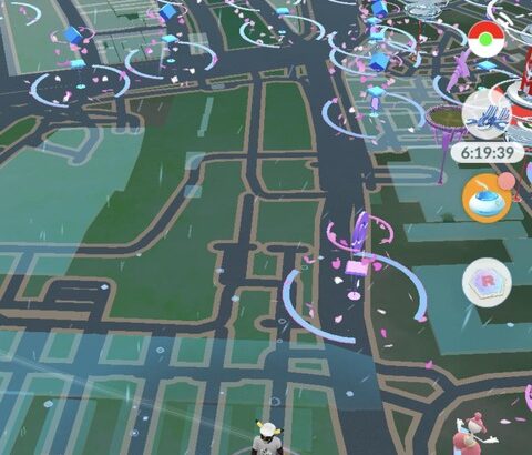 【ポケモンGO】上野公園、ルアー満開