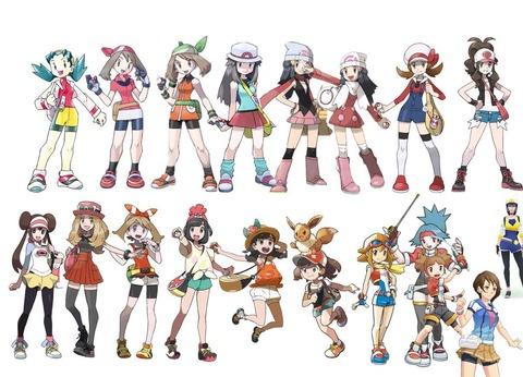 ポケモンの世界の主人公って仮にも旅してるのに軽装過ぎる
