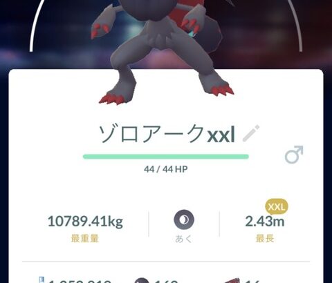 【ポケモンGO】サイズバグったポケモンでおひろめ参戦出来るの何なの