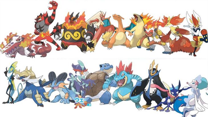 【ポケモン】海外勢の考える「御三家最終進化系人気ティア表」がこちら