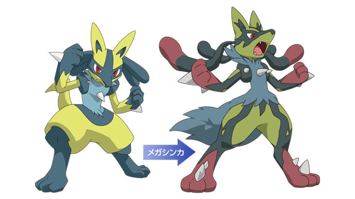 ZAパッケージはメガルカリオ！カードもメガルカリオ！アニメもメガルカリオ！モンコレもメガルカリオ！1番くじもメガルカリオ！