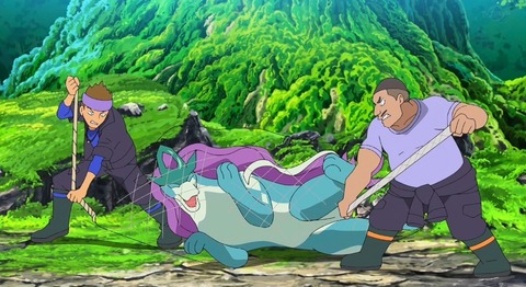 スイクン「伝説のポケモンです、強いです、カッコいいです、ゲームのパッケージです」←こいつの欠点