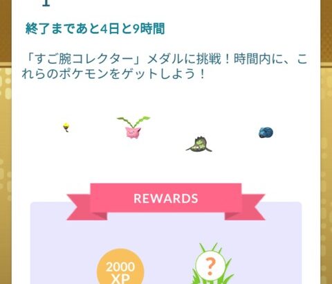 【ポケモンGO】インストルメンタルワンダーのコレクションチャレンジが登場！3枚入り！