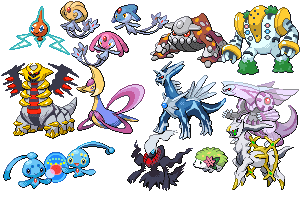 シンオウ地方って最も伝説幻ポケモンの多い地方？