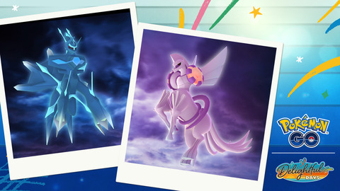【ポケモンGO】「ウルトラアンロック：オリジンレイドデイ」で、「ディアルガ・パルキアのオリジンフォルム」がに再び登場