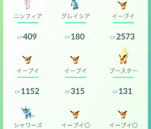 【ポケモンGO】XXLのブイズ、確保してる？