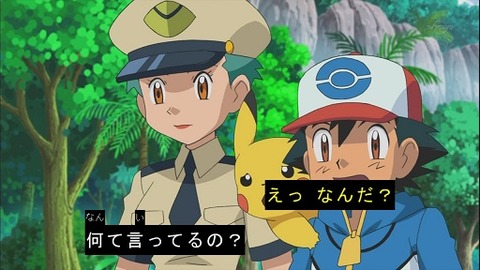 サトシってポケモンにニックネームとかつけないよな