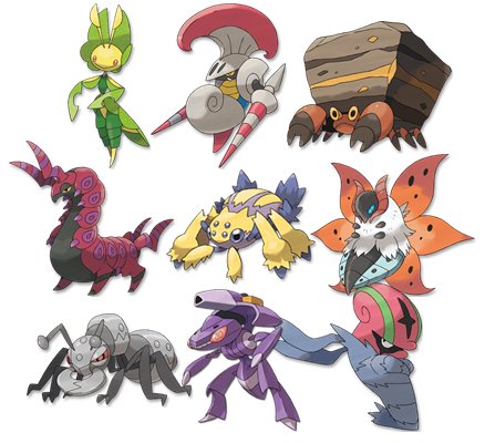 ポケモンで1番かっこいいタイプは「虫タイプ」